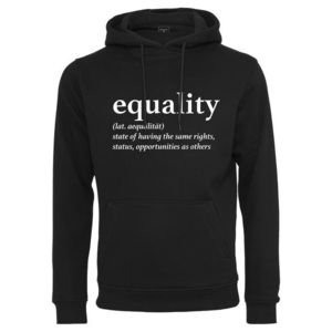 Merchcode Mikina 'Equality Definition' čierna / biela vyobraziť