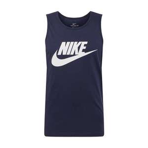 Nike Sportswear Tričko tmavomodrá / biela vyobraziť