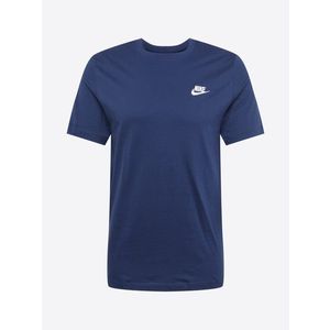 Nike Sportswear Tričko námornícka modrá / biela vyobraziť