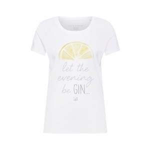 EINSTEIN & NEWTON Tričko 'Gin' žltá / biela vyobraziť