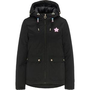 MYMO Zimná bunda čierna / svetlofialová vyobraziť