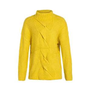 MYMO Oversize sveter horčicová vyobraziť