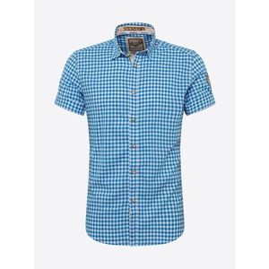 STOCKERPOINT Krojová košeľa 'Connor' modrá / biela vyobraziť