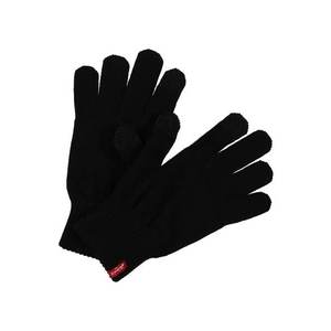 LEVI'S Prstové rukavice čierna vyobraziť