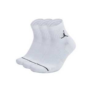 Jordan Športové ponožky biela / čierna vyobraziť