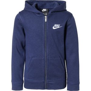 Nike Sportswear Tepláková bunda 'Club' námornícka modrá / biela vyobraziť