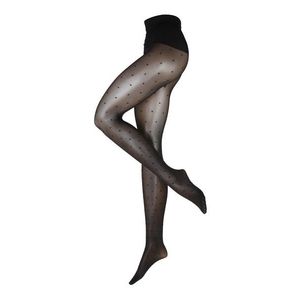 Swedish Stockings Jemné pančuchy 'Doris Dot' čierna vyobraziť