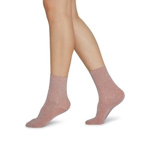 Swedish Stockings Ponožky 'Stella shimmery' ružová vyobraziť