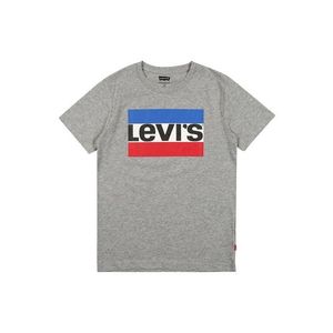 LEVI'S Tričko sivá melírovaná / modrá / červená / čierna vyobraziť