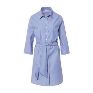JDY Košeľové šaty 'Hall' šedobiela / modrá vyobraziť