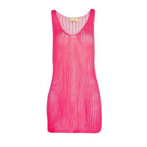 MYMO Plážové šaty neónovo ružová vyobraziť