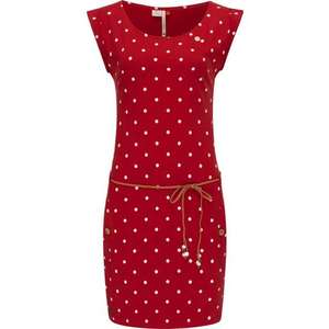 Ragwear Letné šaty 'TAG DOTS' červená / šedobiela vyobraziť