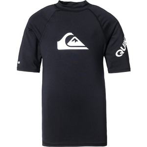 QUIKSILVER Funkčné tričko čierna / biela vyobraziť