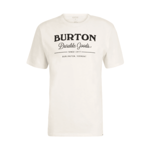 BURTON Tričko 'Durable Goods' biela / čierna vyobraziť