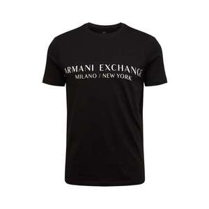 ARMANI EXCHANGE Tričko čierna vyobraziť