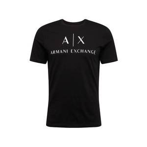 ARMANI EXCHANGE Tričko '8NZTCJ' biela / čierna vyobraziť
