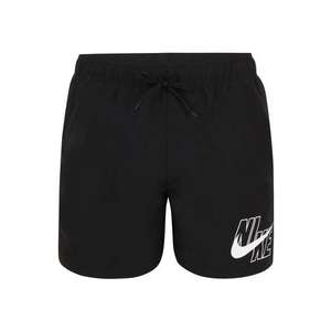 Nike Swim Surferské šortky 'Lap 5' biela / čierna vyobraziť