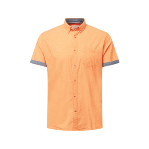 TOM TAILOR Košeľa oranžová / modrosivá vyobraziť