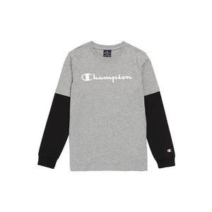 Champion Authentic Athletic Apparel Tričko sivá melírovaná / čierna / biela vyobraziť