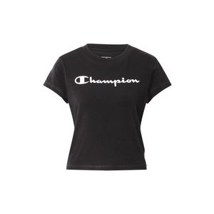 Champion Authentic Athletic Apparel Funkčné tričko biela / čierna vyobraziť