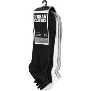 Urban Classics Ponožky čierna / biela / sivá vyobraziť