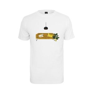 Merchcode Tričko 'Sofa Cat' biela / čierna / zlatá žltá / béžová / jedľová vyobraziť