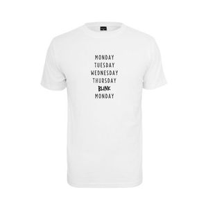 Merchcode Oversize tričko 'Blink Tee' biela / čierna vyobraziť