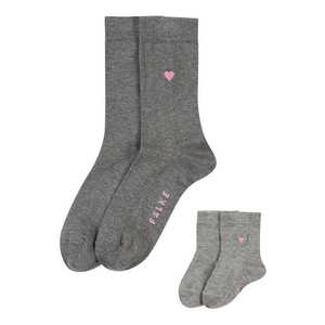 FALKE Ponožky 'Mini-Me' sivá melírovaná / ružová vyobraziť