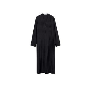 MANGO Košeľové šaty 'Lali' čierna vyobraziť
