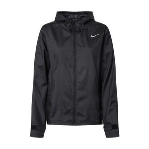 NIKE Športová bunda 'Essential' čierna / sivá vyobraziť