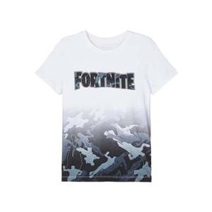 NAME IT Tričko 'FORTNITE' sivá / biela / čierna vyobraziť