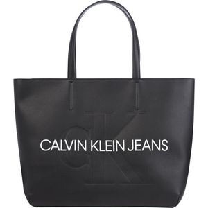 Calvin Klein Jeans Shopper čierna / biela vyobraziť