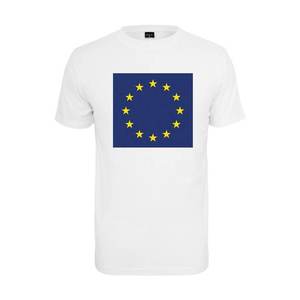 Mister Tee Tričko 'Europe' biela / modrá / žltá vyobraziť