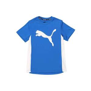 PUMA Funkčné tričko modrá / biela vyobraziť