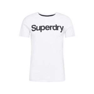 Superdry Tričko biela / čierna vyobraziť