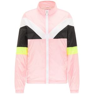 MYMO Prechodná bunda ružová / biela / žltá / čierna vyobraziť