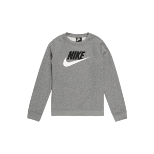 Nike Sportswear Mikina 'Club Futura' sivá / čierna / biela vyobraziť