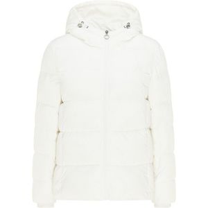 MYMO Zimná bunda biela ako vlna vyobraziť