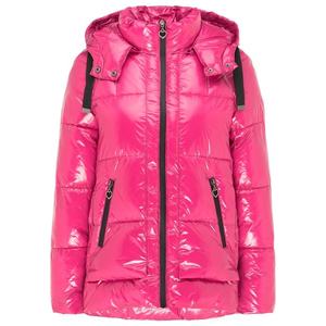 MYMO Zimná bunda ružová / čierna vyobraziť