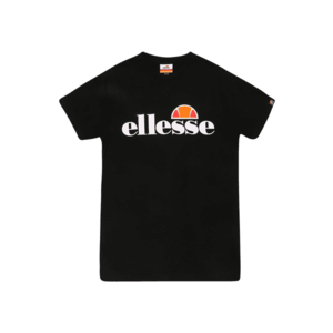 ELLESSE Tričko 'JENA' čierna / biela / oranžová / červená vyobraziť