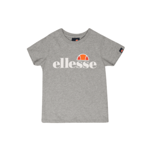 ELLESSE Tričko 'Malia' sivá melírovaná / biela / oranžová / červená vyobraziť