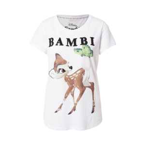 Frogbox Tričko 'Bambi' biela / zmiešané farby vyobraziť