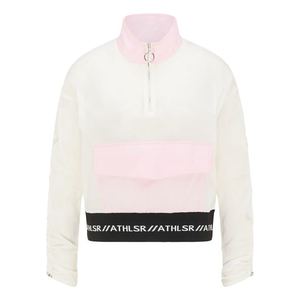 myMo ATHLSR Outdoorová bunda biela / pastelovo ružová / čierna vyobraziť