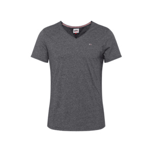 Tommy Jeans Tričko 'Jaspe' farby bahna / biela / červená vyobraziť