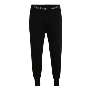 Polo Ralph Lauren Pyžamové nohavice biela / čierna vyobraziť