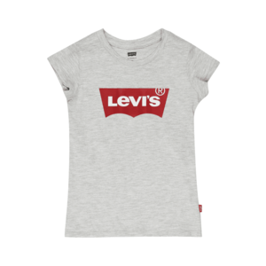 LEVI'S Tričko 'Batwing' svetlosivá / červená vyobraziť