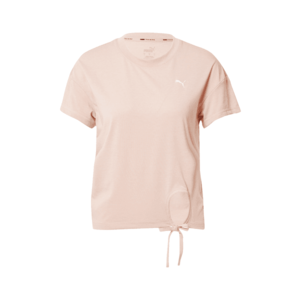PUMA Funkčné tričko 'Winter Pearl Tie Tee' ružová vyobraziť