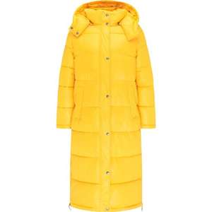 MYMO Zimný kabát zlatá žltá vyobraziť