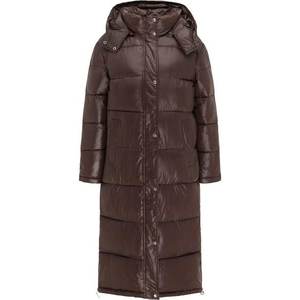 MYMO Zimný kabát čokoládová vyobraziť