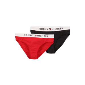 Tommy Hilfiger Underwear Nohavičky čierna / červená / biela vyobraziť